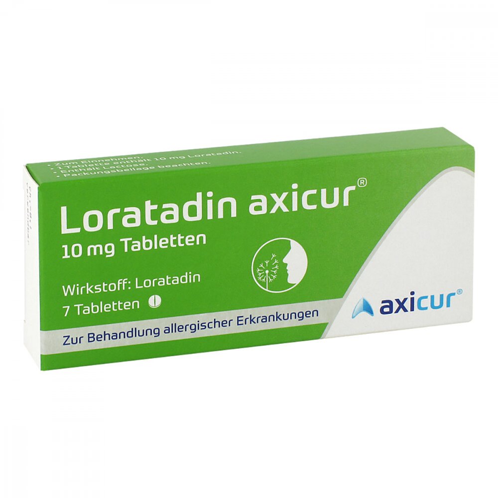 axicorp Pharma GmbH Loratadin axicur 10 mg Tabletten 14293750