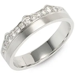 PLATINITY Ring 15 Brillanten zus. ca. 0,23ct Platin 950
