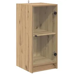 vidaXL Sideboard Eiche handwerklich 35 x 37 x 76 cm Holzwerkstoff