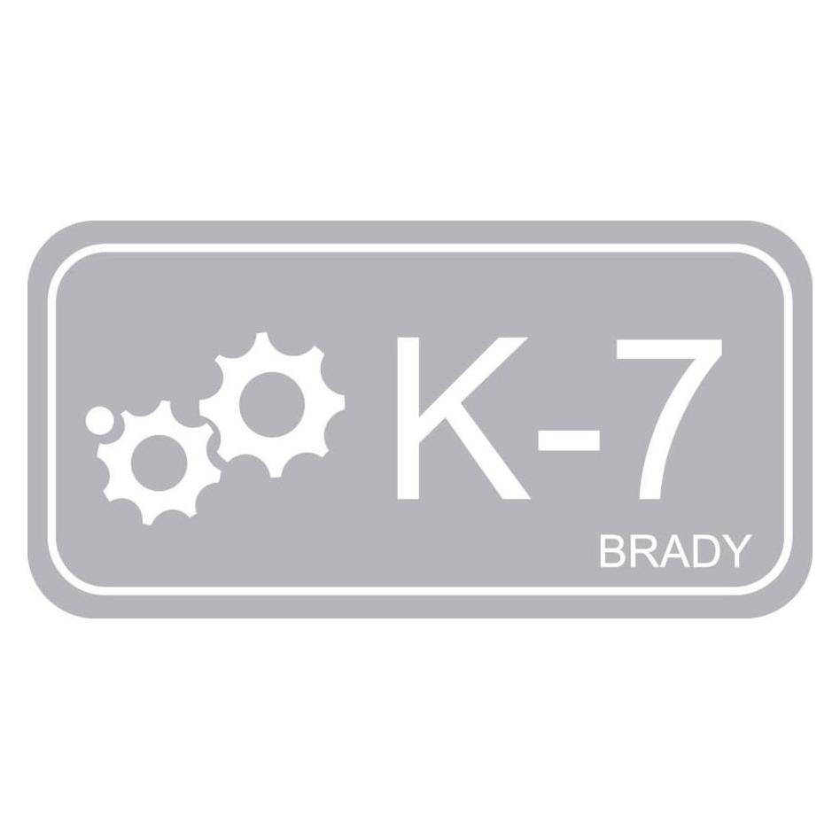 Brady B-7527, Polypropylen Schild, Energy Source Tag - Kinetic, 75 x 38mm, Grau auf Weiss, Beschrif (ENERGY TAG-K-7-75X38MM-PP/25)