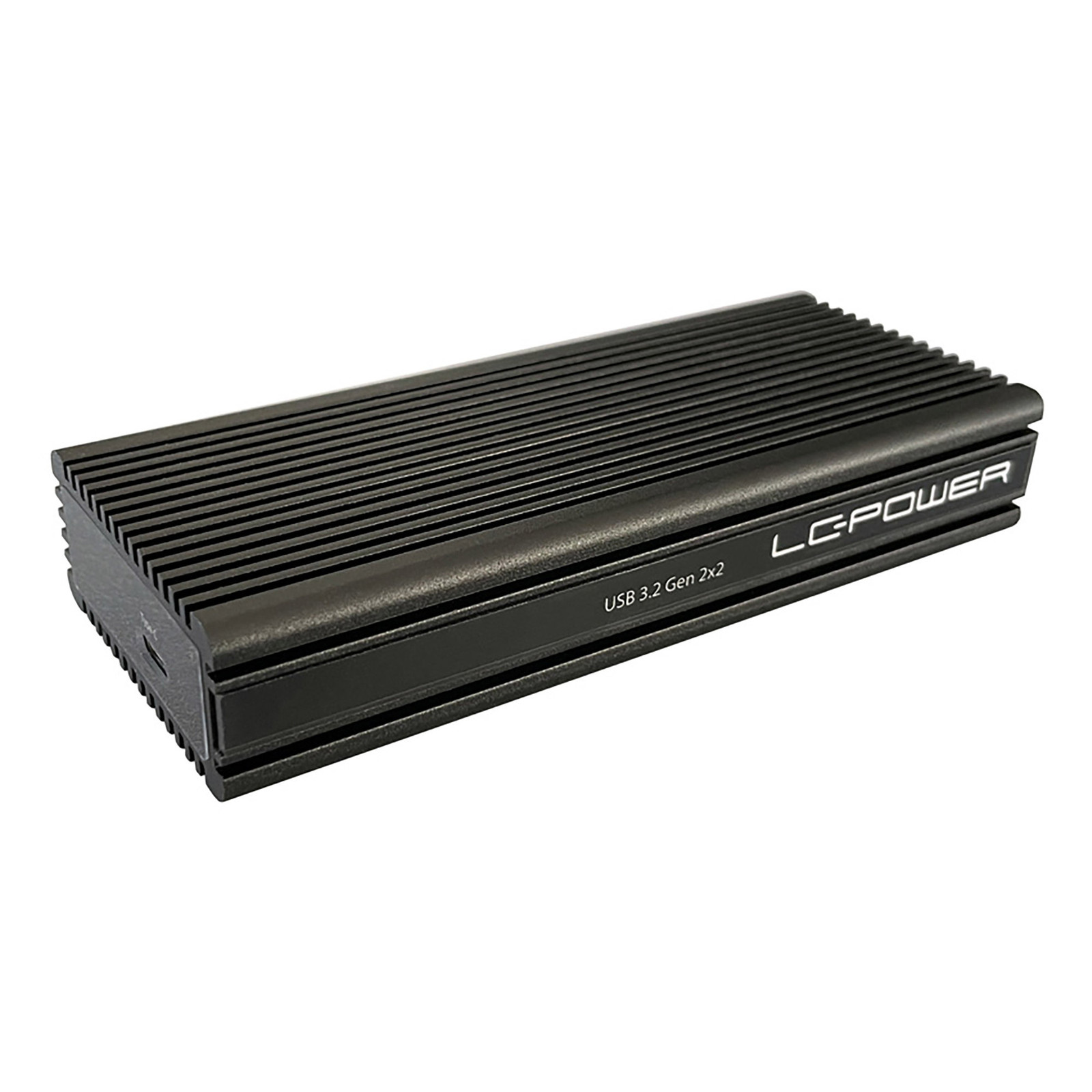 LC-Power LC-M2-C-NVME-2X2 SSD-behuizing voor M2 SSD USB3.2 GEN 2x2