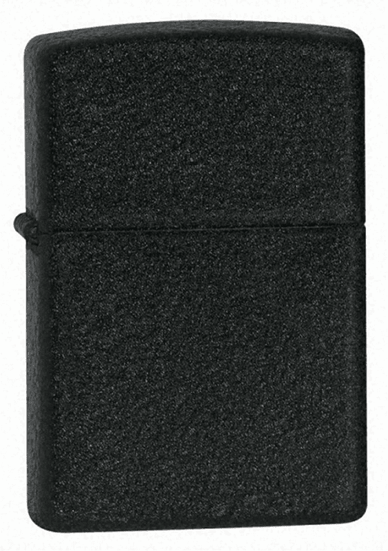 Zippo Black Crackle