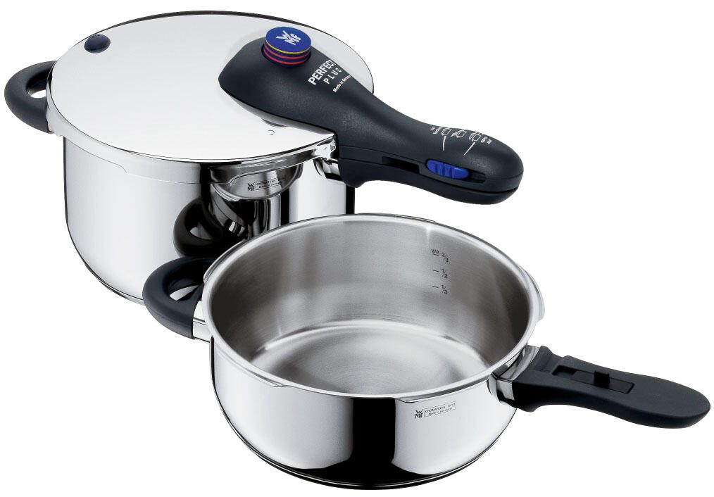 WMF Perfect Plus Topf-Set 4,5 + 3,0 l silber 1512001181