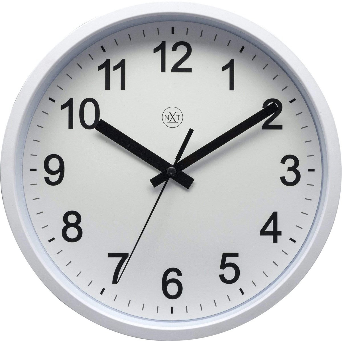 NeXtime Wandklok Robust - 25,5 cm - Plastic