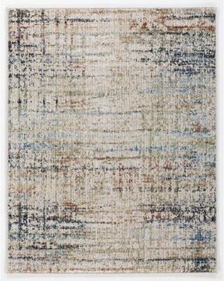 MDA Rugs Aura Luxe Collection Abstract Hash Multicolor Area Rug