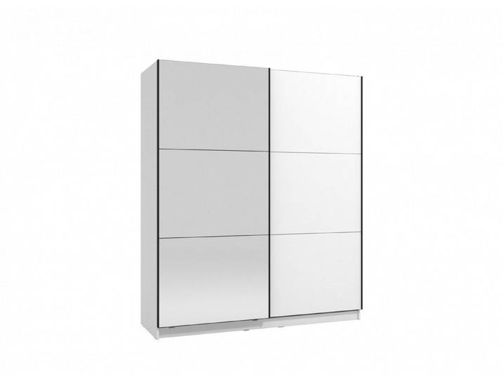 OTTO home Schwebetürenschrank Sierra Kleiderschrank mit Spiegel Garderobe Topseller inklusive Inneneinteilung & Kleiderstange, FSC®-Zertifiziert