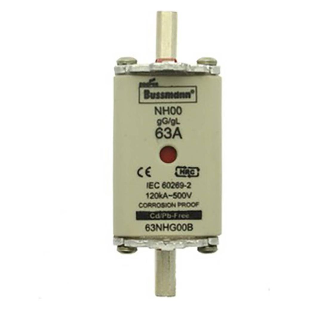 Eaton Insert NH00 63A 500V gL/gG double indicator (63NHG00B) (63 A) (63NHG00B)