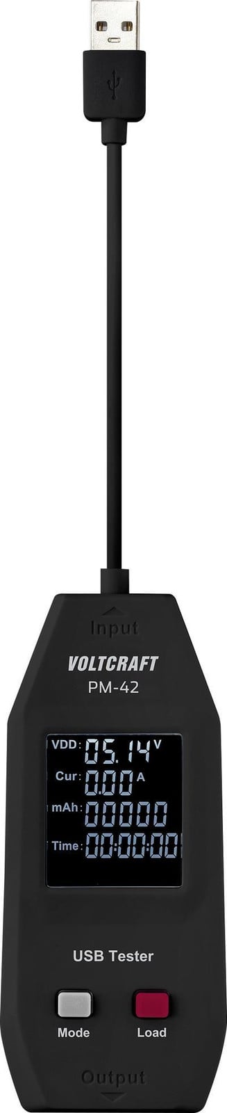Voltcraft PM-42 USB Multimeter digitaal inclusief meetkabels