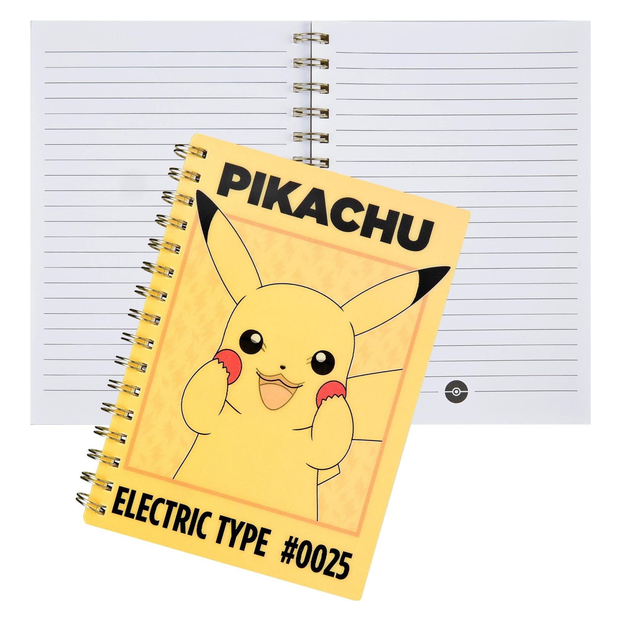 Undercover Pikachu-Notizbuch (A5, Liniert) (PKHX0585)
