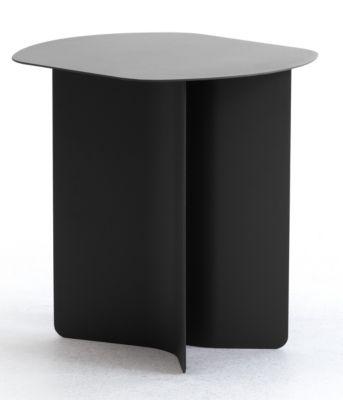 Leyform Beistelltisch, groß, B 793 x T 590 x H 300 mm, Stahl lackiert, schwarz/schwarz