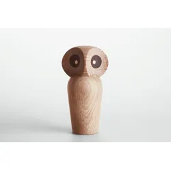 Owl, 17 cm, Eiche natur