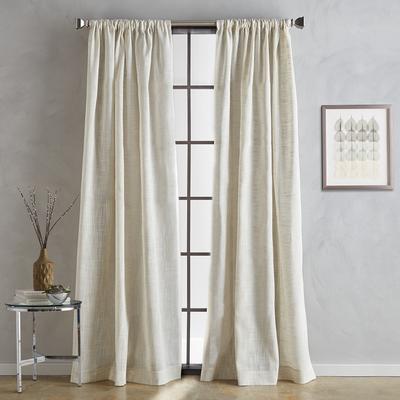 DKNY Classic Linen Poletop Curtain Panel Pair