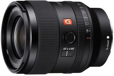 Sony Objetivo FE 35 mm F1.4 GM SEL35F14GM. Negro