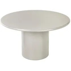 Esstisch Nagano Ø 120 cm Lack Beige Sand