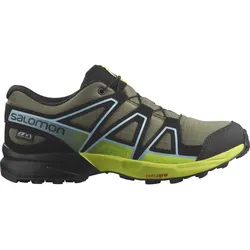 Salomon Kinderlaufschuhe Speedcross CSWP Jr. - gelb / 36