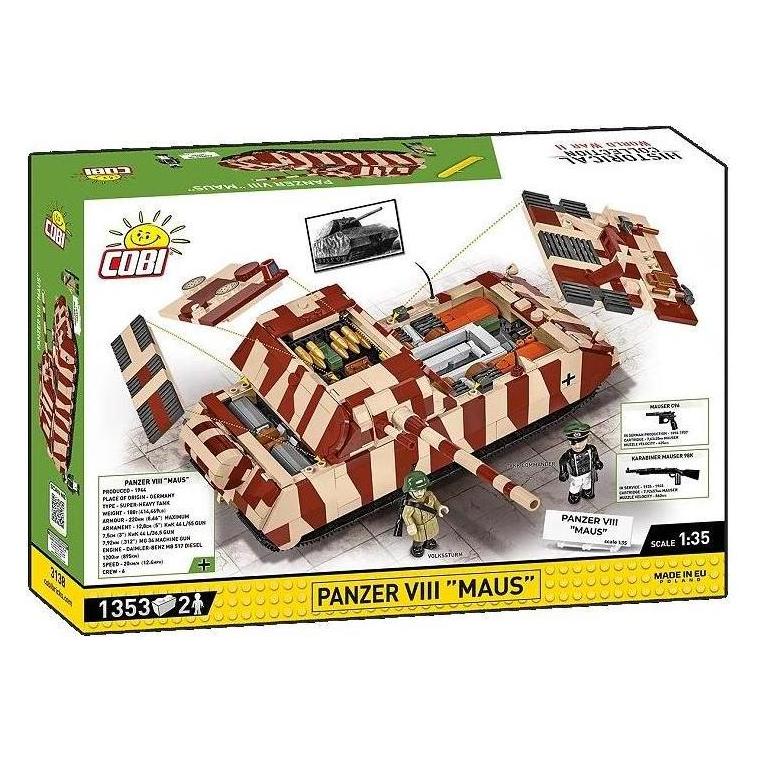 Cobi Historische Sammlung Panzerkampfwagen VIII Maus (03138)
