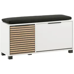 Tchibo - Schuhbank »Loft« - 98,5x33x47cm - schwarz -