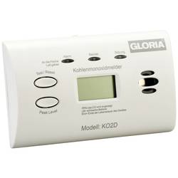 Gloria KO2D Kohlenmonoxid-Melder batteriebetrieben detektiert Kohlenmonoxid 002518.0571