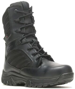 Bates GX X2 Tall Side Zip Dryguard+ - Womens 5 Black Boot Medium