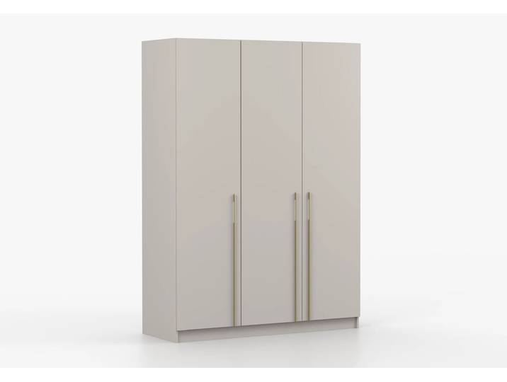 Drehtürenschrank ROSA II 3D 150 cm Kaschmir Kaschmir Gold