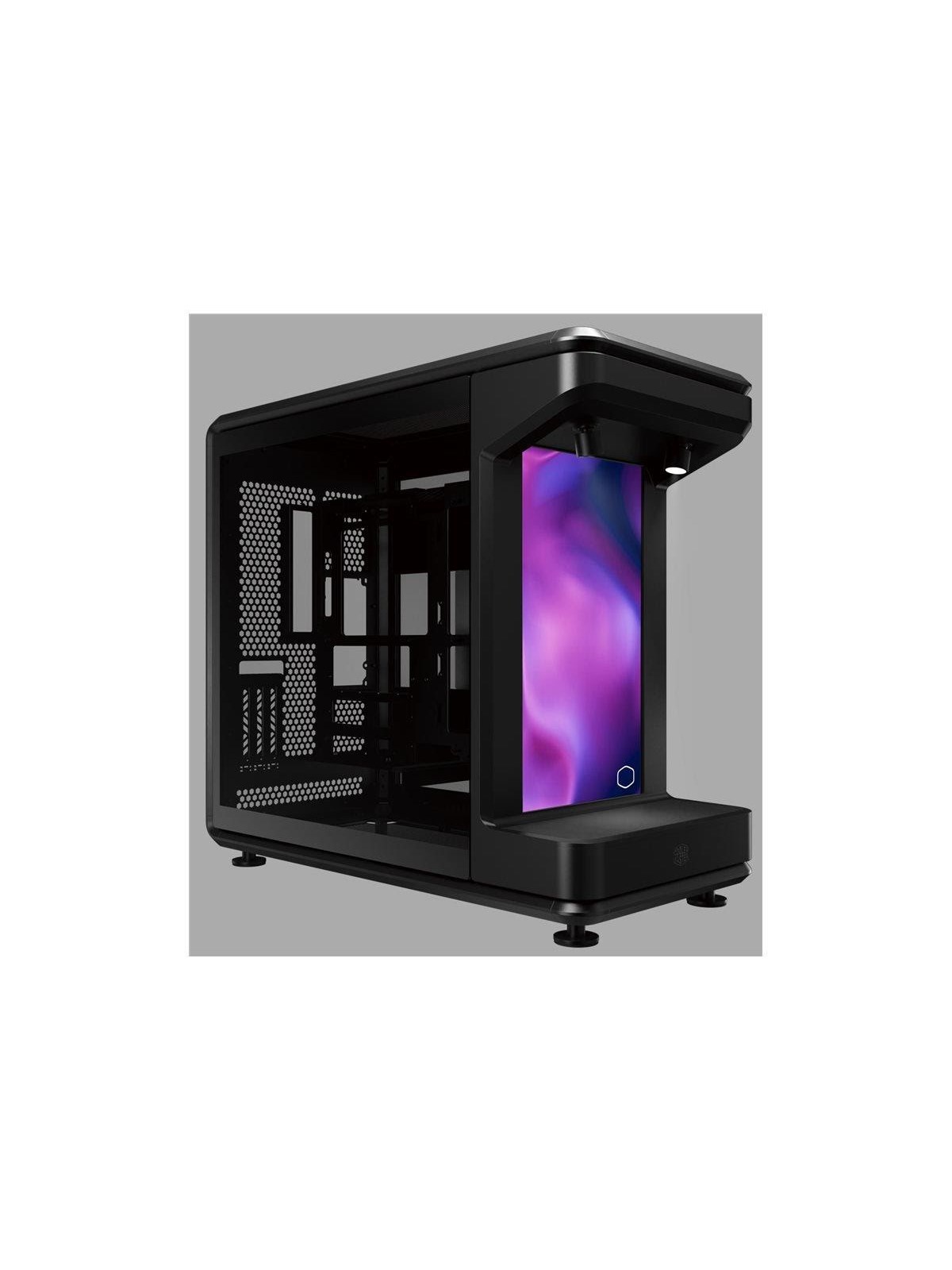 Cooler Master MasterFrame 360 STAGE LCD - Gehäuse - Tower - Schwarz