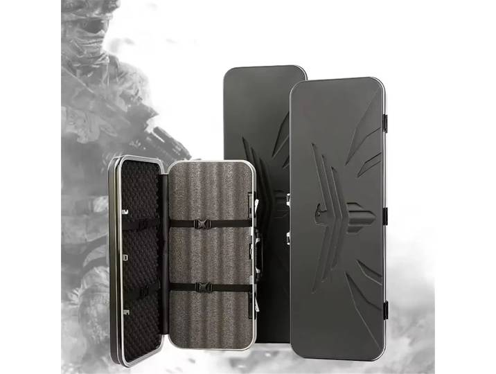 90x30x12cm Thickened Waterproof Wear-resistant Tool Case with Pre Cut Foam for Sniper Rifles Instrument Box Golf Bows