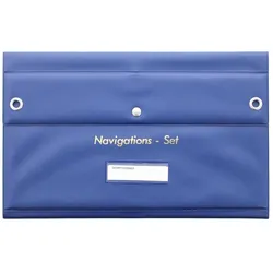 Ecobra Navigations-Bestecktasche leer blau, Reisezubehör, Blau