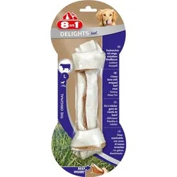 8in1 Delights Beef Kauknochen | Gr. L Hundesnack