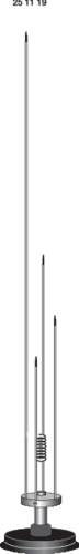 Albrecht 61680 SKY-SCAN Mag 1300 Funkscanner-Mobilantenne