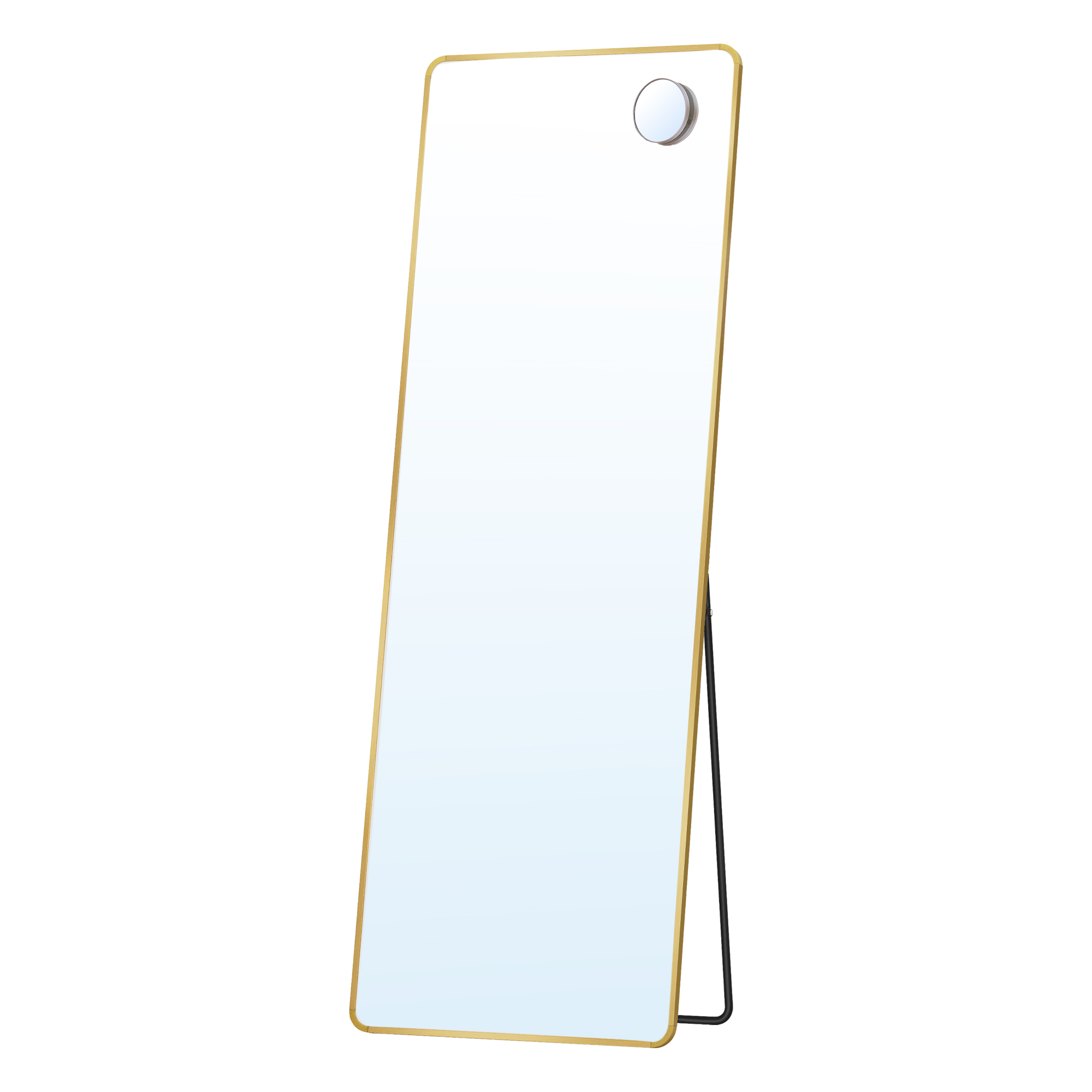 SONGMICS Spiegel 160 x 50 cm, Aluminiumrahmen, rechteckiger Spiegel LFMB35030A01