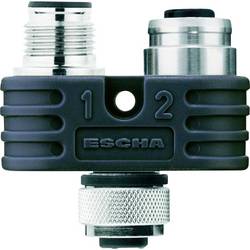 Escha 8024976 Sensor-/Aktor-Verteiler und Adapter M12 Adapter Polzahl Sensoren: 5 1 St.