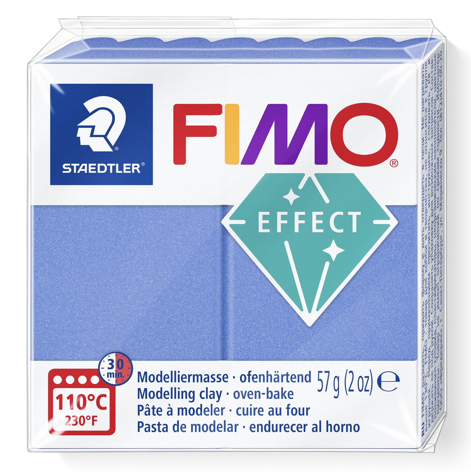 Staedtler Fimo Modelbouwmassa met metallic blauw effect