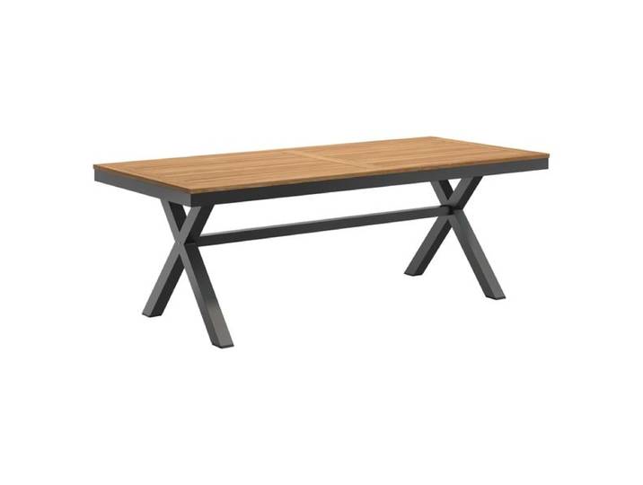 OUTLIV. Gartentisch 220x100cm Aluminium/Teak