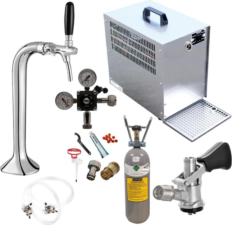 Untertheke,60l,Classic,Korbkeg,2 kg und Reinigung