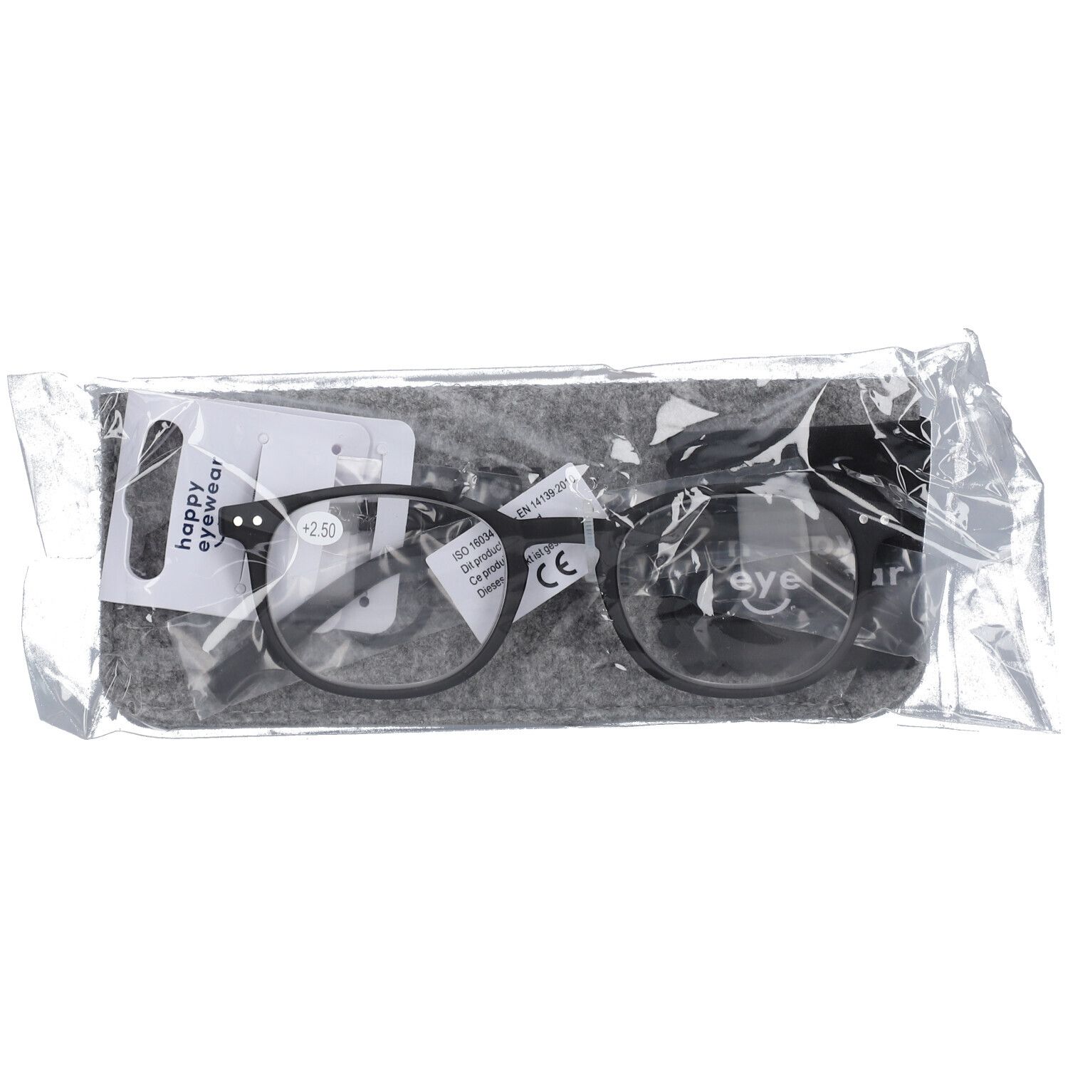 Pharma Glasses Leesbril Roma Zwart +2,50 1 St Brille