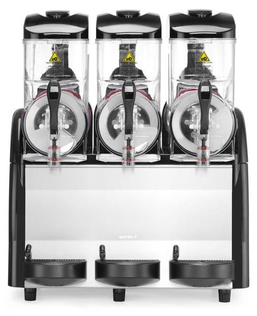 Slush-Eis-Maschine, Arktic, Profi Line, Schwarz, 230V/1080W, 515x670x(H)810mm