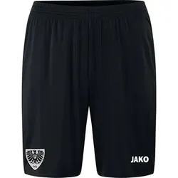 JAKO Kinder Preußen Münster Short 26/27, Größe 152 in Schwarz Schwarz