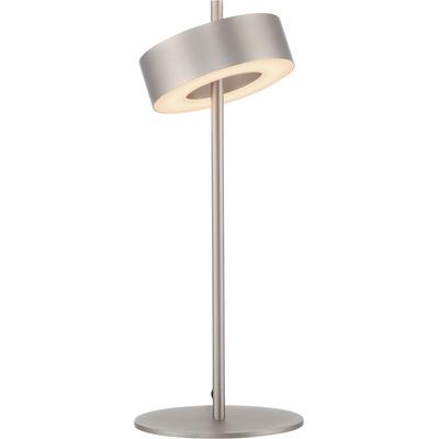 LED Tischleuchte "Q-ROTATE", silber (aluminiumfarben), 1, Ø 16cm H: 40cm, 1 Stk., NEUHAUS Q SMART HOME LIGHTS, Leuchten, LED Tischleuchte