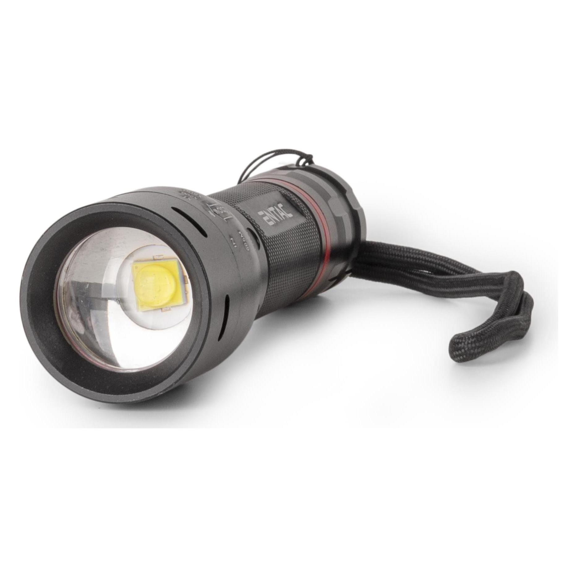 Krups Entac Taschenlampe Zoom Alu T6 3AAA exkl. (19.20 cm, 300 lm) (EFL-ZOOM-5W-ALU)