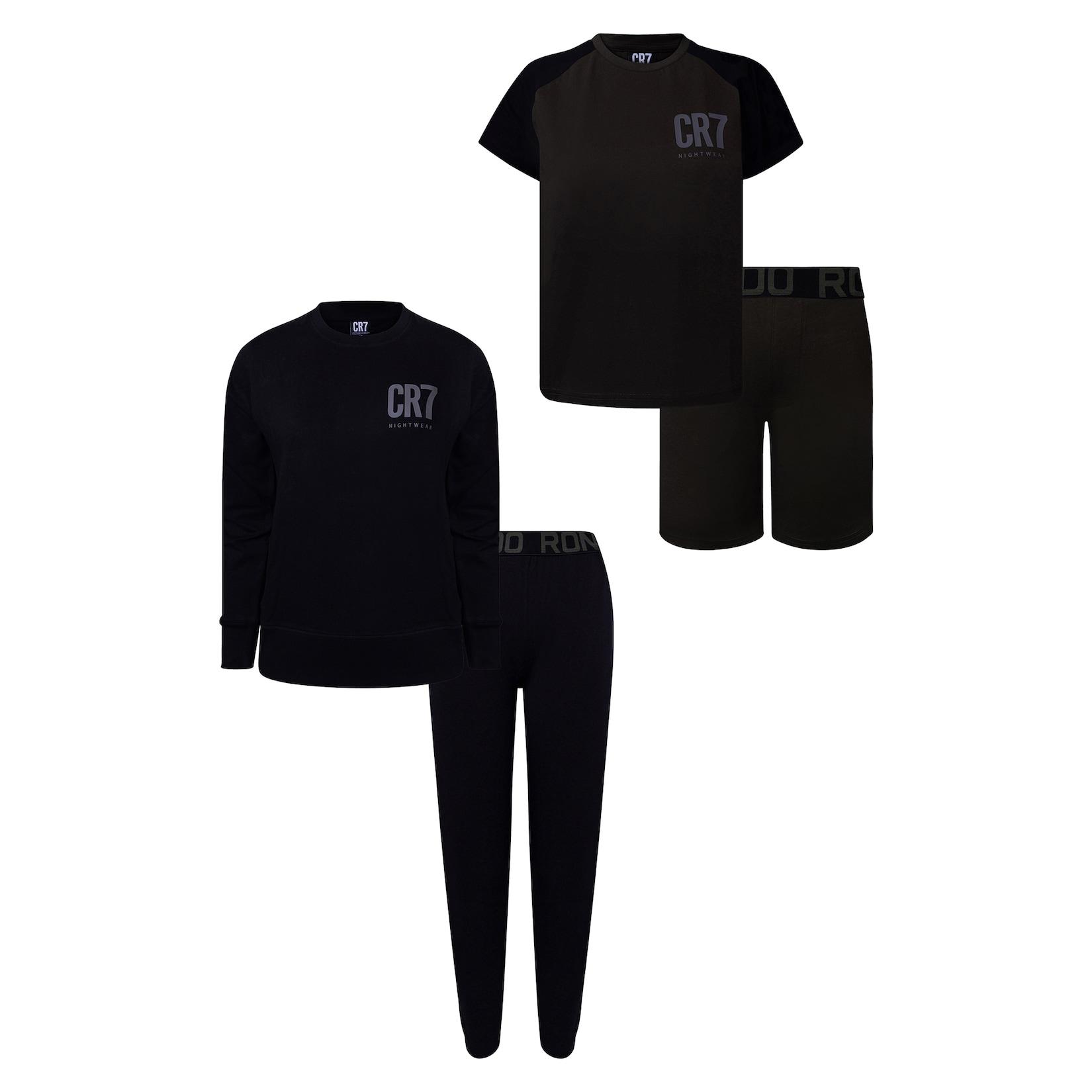 CR7 Cristiano Ronaldo Jungen Pyjama Basic Short&Long 2er Pack