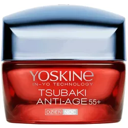 Yoskine, Gesichtscreme, Tsubaki 55+ Anti-Aging Tages- und Nachtcreme (50 ml, Nachtcreme, Tagescreme)