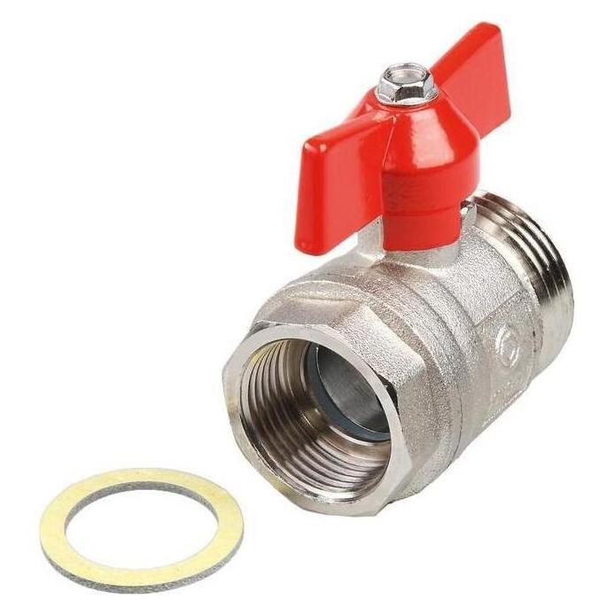 TECE Kugelhahn TECEfloor Rp 3/4xR 1, mit Flachdichtung (77381001)