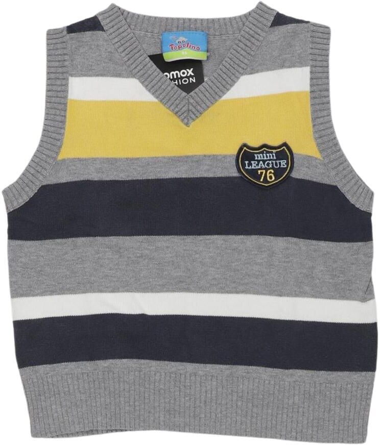 Topolino Jungen Pullover, Mehrfarbig, Gr. EU 86, Baumwolle - Second Hand