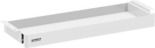 SpeaKa Professional SP-DA163-W Untertisch-Schublade Höhen-Bereich: 73mm (max) Weiß