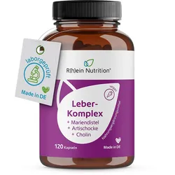 LEBER-KOMPLEX Mariendistel+Artischocke+Cholin Kps. 120 St
