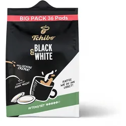 Tchibo - Black & White Pads - 36 Pads - Intensität: 5/6