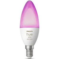 Philips Hue E14 LED Lampe, dimmbar, 16 Mio. Farben