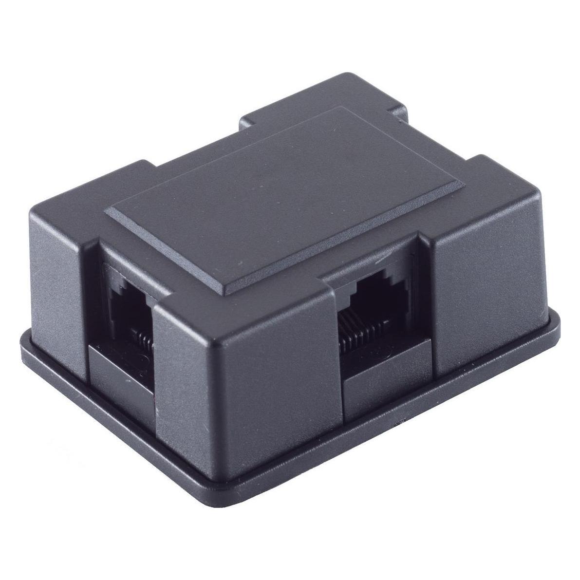 Shiverpeaks S/CONN maximum connectivity Adapter Modular Verbinder-ISDN-VerteilerBOX 3-fach, incl. Modularansc... (71400-3SET)