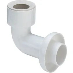 Viega Anschlussbogen 108212 DN 50 x 50 x 125 mm, für Urinalbecken, weiß