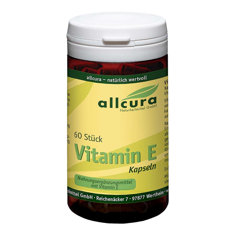 allcura Naturheilmittel GmbH Vitamin E Kapseln 200 i.E. 13882591